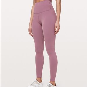 Lululemon wunder under super high rise leggings